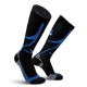 Oxyburn - Trail Run 1450 - Calzino High Compression - Nero/blu - Taglia L/XL